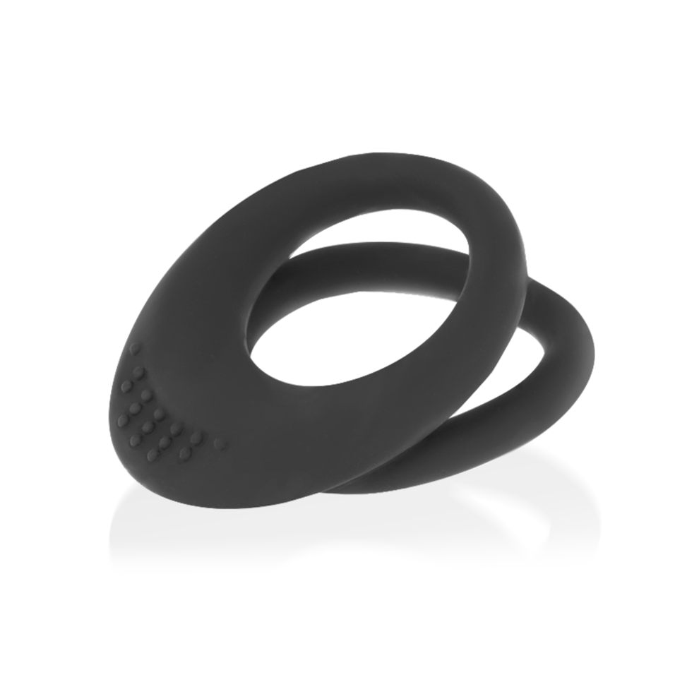 Ohmama Fetish Ohmama Double Silicone Ring 3.5 Cm - 4.5 Cm