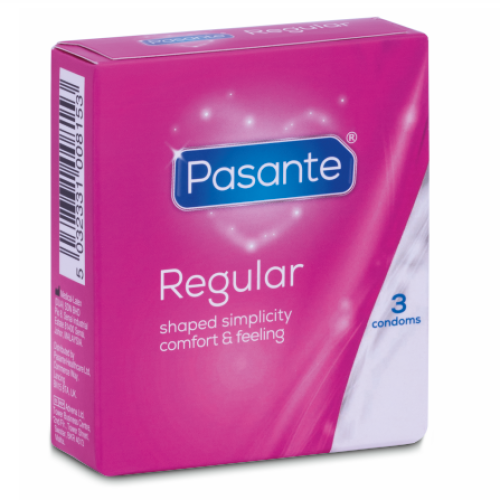 Pasante PASANTE - CONDOM REGULAR RANGE 3 UNITS
