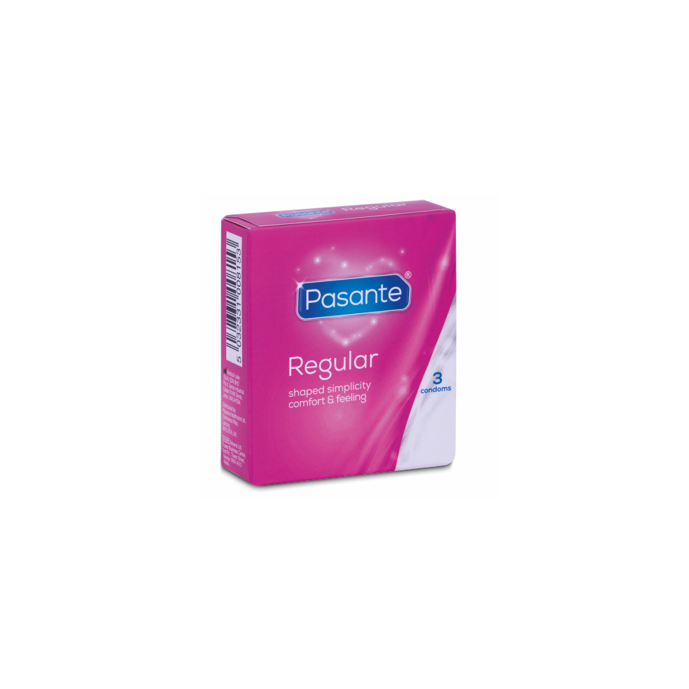 Pasante - Condom Regular Range 3 Units