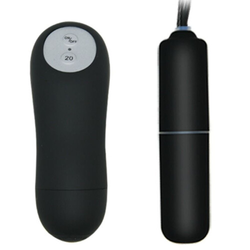 BAILE - THONG WITH VIBRATING BULLET AND REMOTE CONTROL BLACK 1