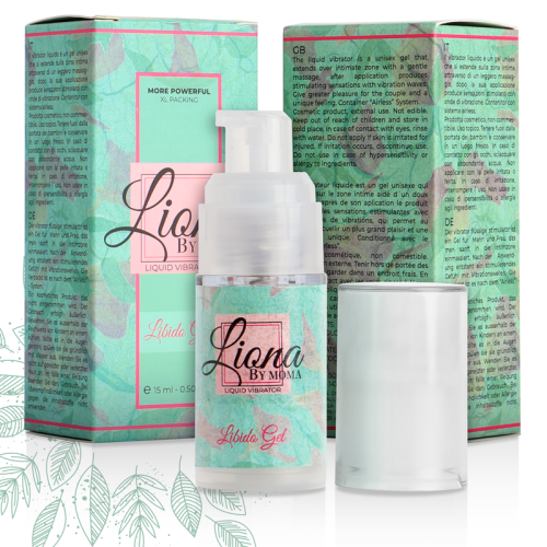 LIONA BY MOMA - LIQUID VIBRATOR LIBIDO GEL 15 ML 2
