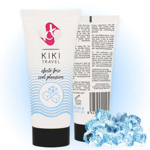 KIKÍ TRAVEL - COOLING EFFECT LUBRICANT 50 ML 1
