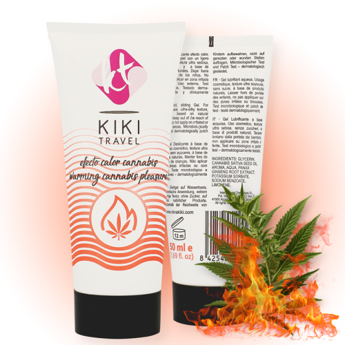 KIKÍ TRAVEL - CANNABIS HOT EFFECT LUBRICANT 50 ML 1