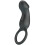 PRETTY LOVE - TRAE VIBRATING BLACK RING WITH STIMULATOR 1