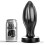 ALL BLACK - ANAL PLUG 21 CM 1