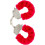 TOYJOY - FURRY FUN CUFFS BONDAGE RED 1