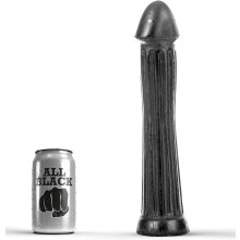 ALL BLACK - PLUG DILDO 31 CM
