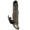 BAILE - BRAVE MAN PENIS COVER WITH RABBIT BLACK 16.5 CM 1
