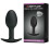 PRETTY LOVE - SILICONE ANAL PLUG 6.5 CM BLACK 1