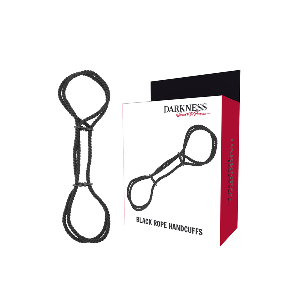 Darkness Bondage Darkness - 100% Cotton Rope Handcuffs Or Ankle Handcuffs