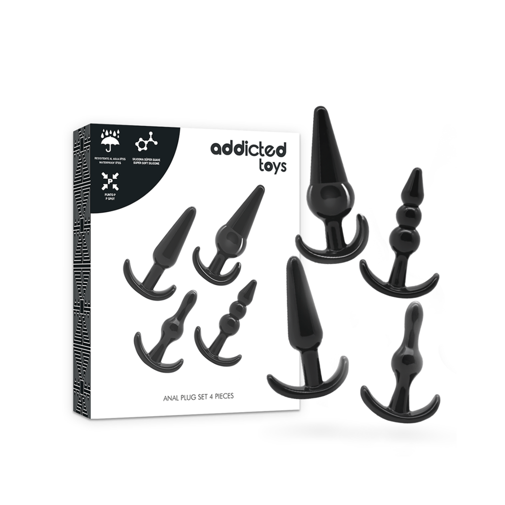 Addicted Toys - Set 4 Anal Plugs