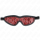 KINK - RED DIAMOND PATTERN HEADBAND 20.5 x 6 CM 1