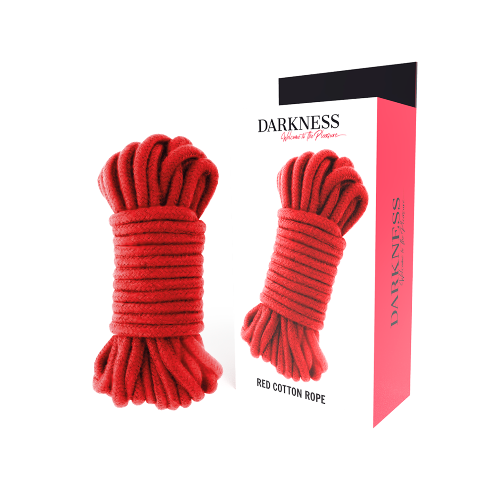 Darkness Bondage Red Darkness - Japanese Rope 20 M