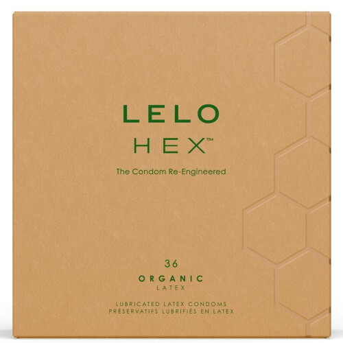LELO LELO - HEX ORGANIC CONDOM BOX 36 UNITS