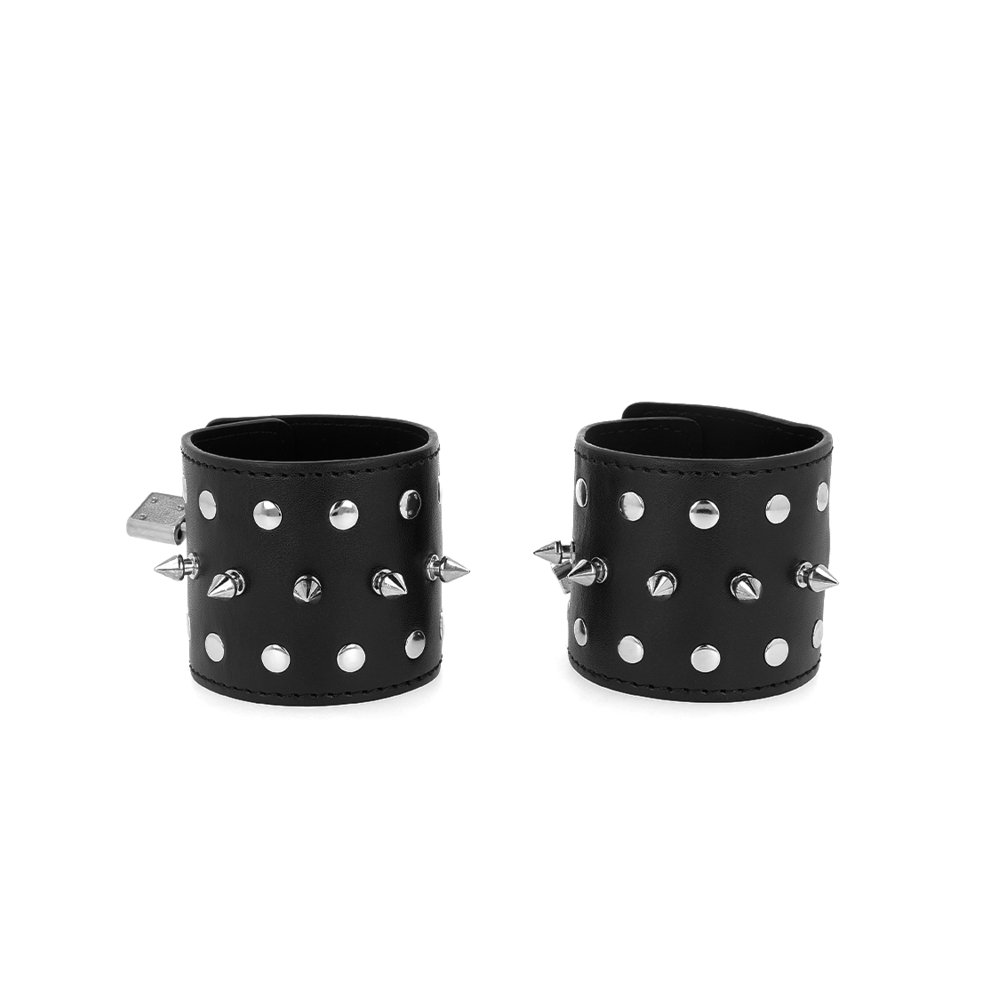 Kink Wrist Restraint Kink - Punk Wrist Restraints With Spikes 25 X 6 Cm