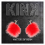 KINK - FEATHER NIPPLE CLAMP RED 7 CM 5