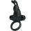 PRETTY LOVE - VIBRATING RING + RABBIT CLITORIS STIMULATOR 10 VIBRATIONS BLACK 1