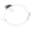 OHMAMA FETISH TRANSPARENT PACIFIER GAG 1