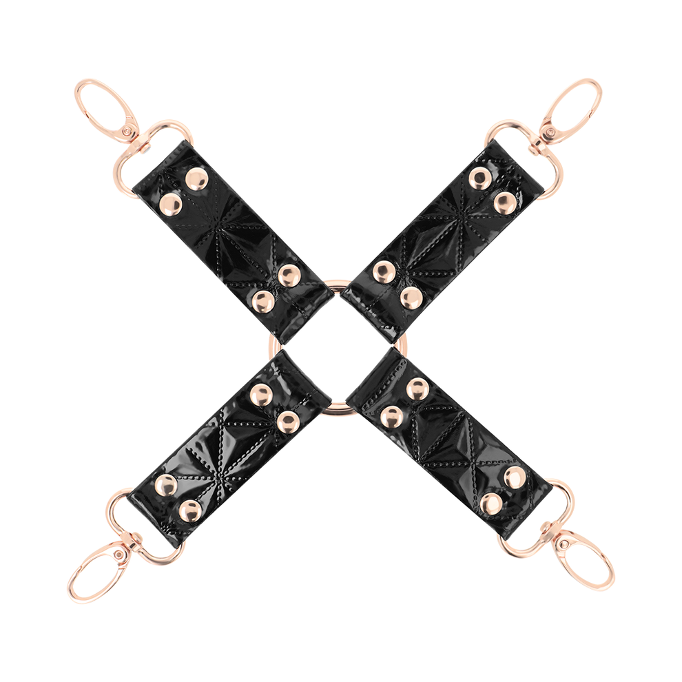 Begme Black Edition Black Begme - Edition Vegan Leather Hog Tie