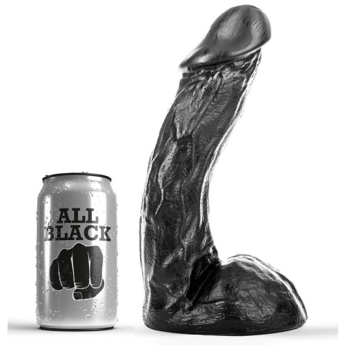 Helsort Dildo 23 cm