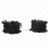 KINK - LACE ELASTIC WRIST RESTRAINTS NEGRO 1