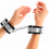 KINK - THIN WRIST RESTRAINTS BLACK / SILVER 30 X 4 CM 4
