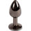 SECRETPLAY - GUNMETAL BUTT PLUG SMALL SIZE 7 CM 1