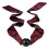 CALEXOTICS - SCANDAL BALL GAG WITH BLACK/RED BOW 1