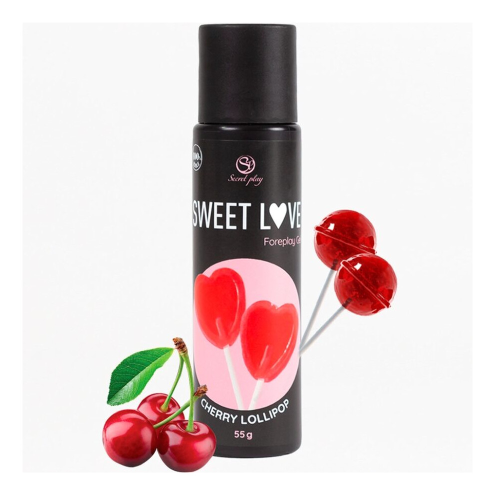 Secretplay Cosmetic Secretplay - Cherry Lollipop Gel Sweet Love 60 Ml