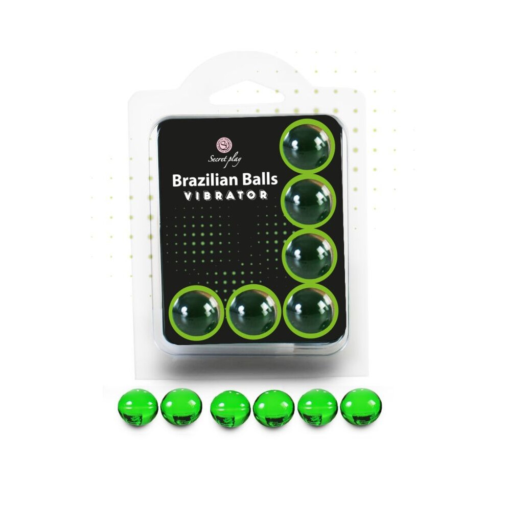 Secretplay Cosmetic Secretplay - Set 6 Brazilian Balls Vibrator