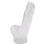 SP008 Realistic Penis Cylinder L crystal clear 2