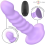 INTENSE - BRENDA VIBRATOR SIZE M SPIRAL DESIGN 10 VIBRATIONS PURPLE REMOTE CONTROL 1
