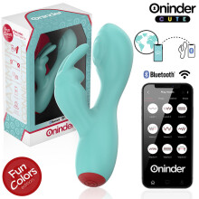 ONINDER CUTE - LOVE BUNNY G-SPOT CLITORAL VIBRATOR - FREE WORLDWIDE APP