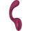 SATISFYER - G FOR GODDESS 2 RABBIT VIBRATOR BOTTLE BORDEAUX 1