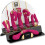 SHUNGA - DISPLAY OF 6 FUCHSIA INTIMATE MASSAGERS 1