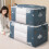 Large Clothes Storage Bag Organizer Foldable Zip 2