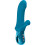 FUN FACTORY - BI STRONIC CURVE THRUSTING RABBIT PULSATORS AQUAMARINE 1