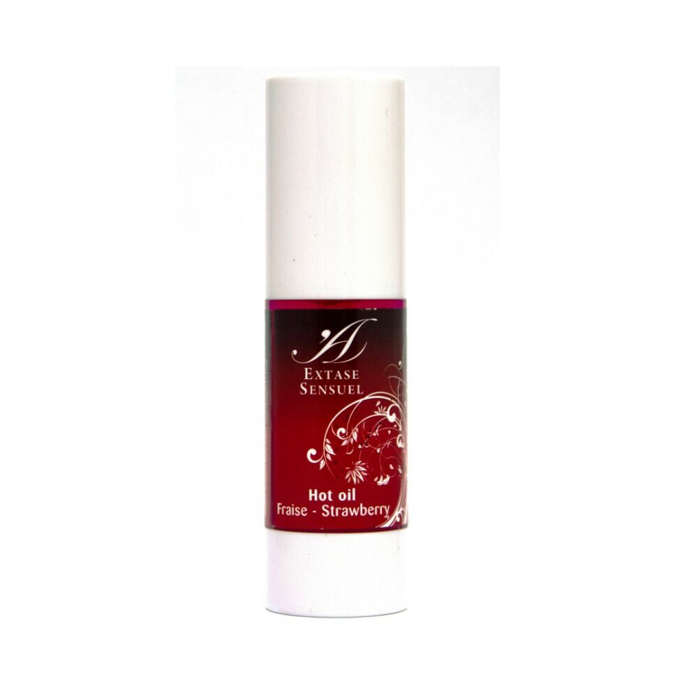 Extase Sensual - Strawberry Heat Stimulating Oil 30 Ml