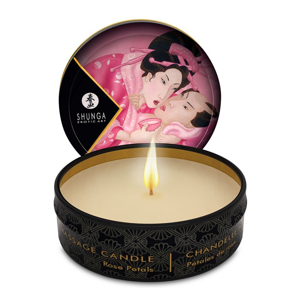 Shunga Candles Shunga - Mini Caress By Candlelight Display Massage Candles 24 Units