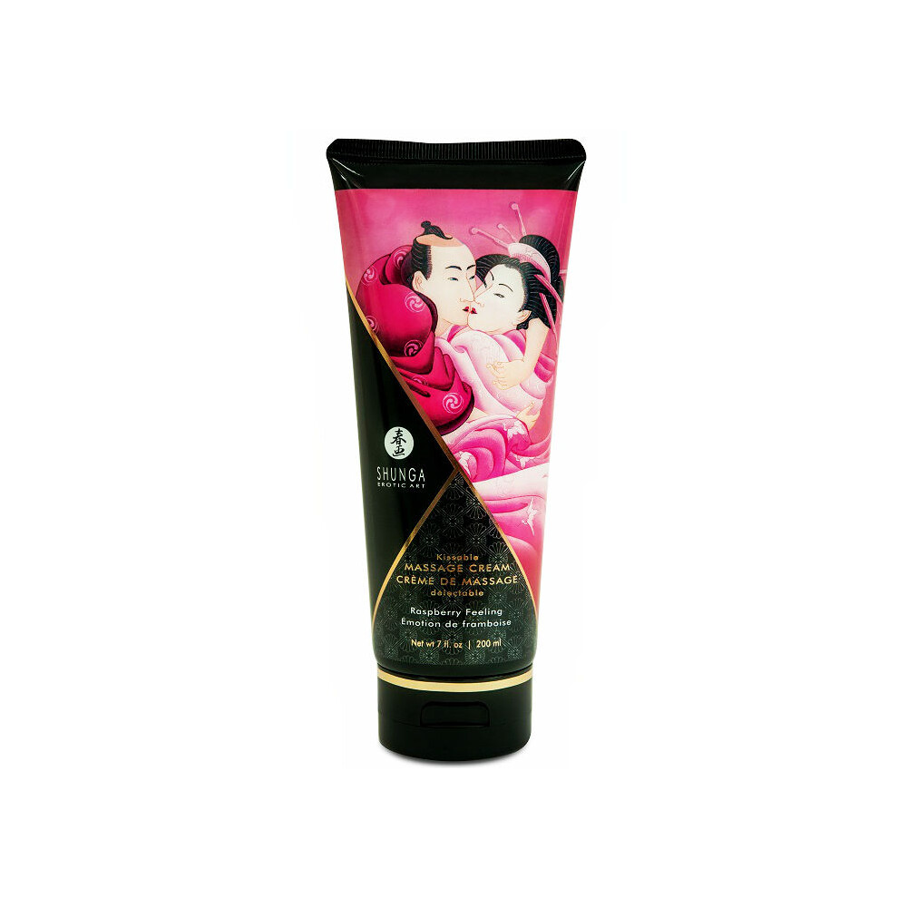 Shunga Massage Cream Cream Shunga - Raspberry Massage 200 Ml