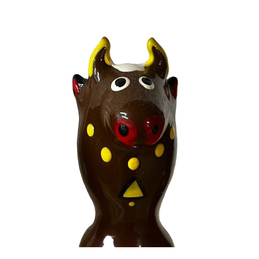 Condomerie Black - Handpainted Novelty Condoms Bull Model 2