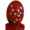 CONDOMERIE - HANDPAINTED NOVELTY CONDOMS EASTER EGG RED 1