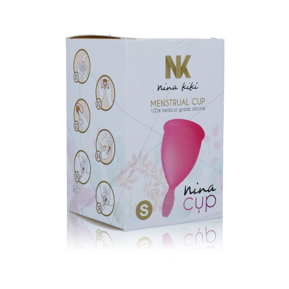 Nina Kikã Pink - Menstrual Cup - Size S