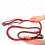 KINK - RED LONG SNAKE WHIP 210 CM 5