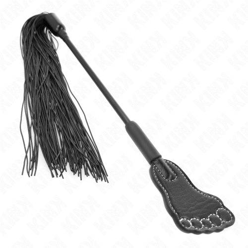 KINK - FOOT SHAPED PADDLE WITH TASSEL WHIP 31 CM 1