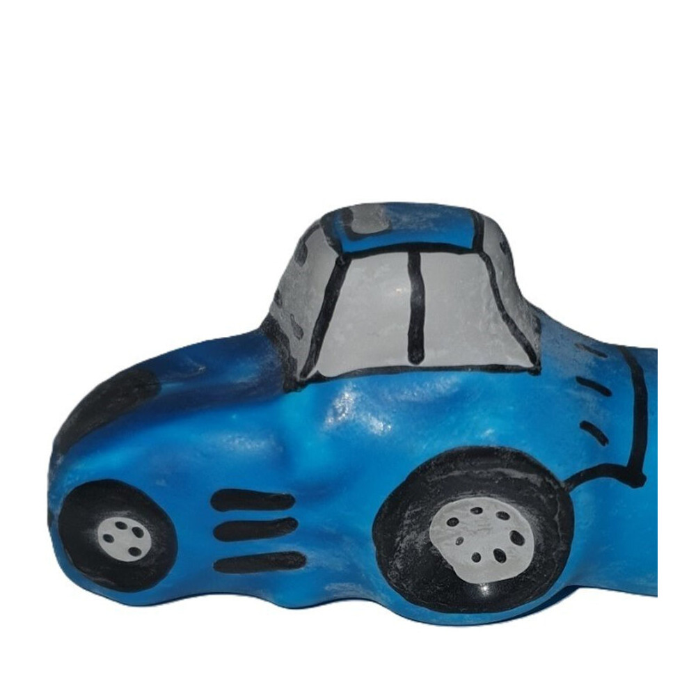 Condomerie Blue - Handpainted Novelty Condoms Tractor Xl