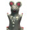 CONDOMERIE - HANDPAINTED NOVELTY CONDOMS MOUSE MODEL 2 1