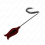 KINK - ROSE SHAPE SILICONE TASSEL WHIP 45 CM 1