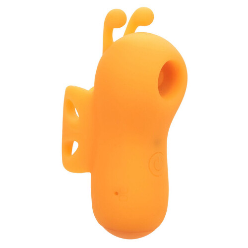 CALEXOTICS - NEON VIBES THE BUZZING VIBE FINGER STIMULATOR 10 VIBRATIONS ORANGE 1