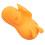 CALEXOTICS - NEON VIBES THE BUZZING VIBE FINGER STIMULATOR 10 VIBRATIONS ORANGE 5